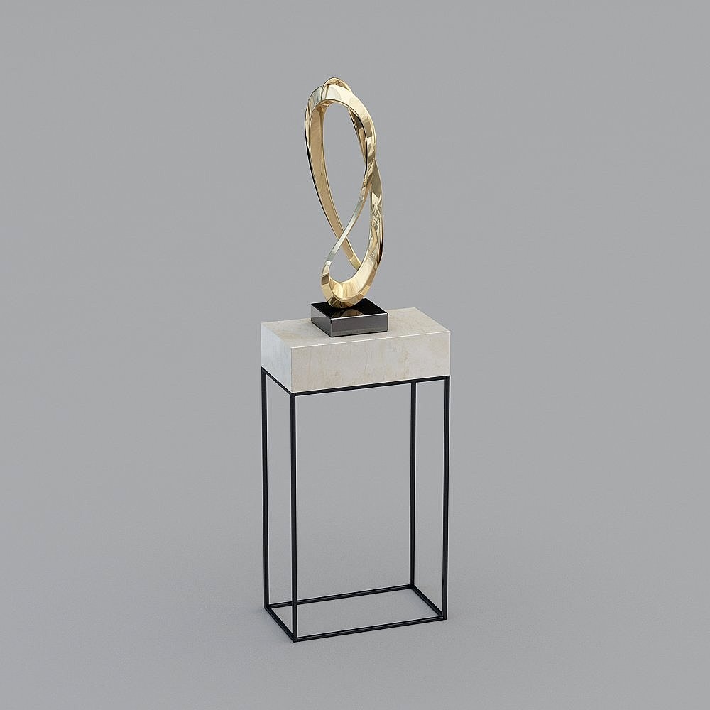 Infinity Loop 3D model - Minimalist Design