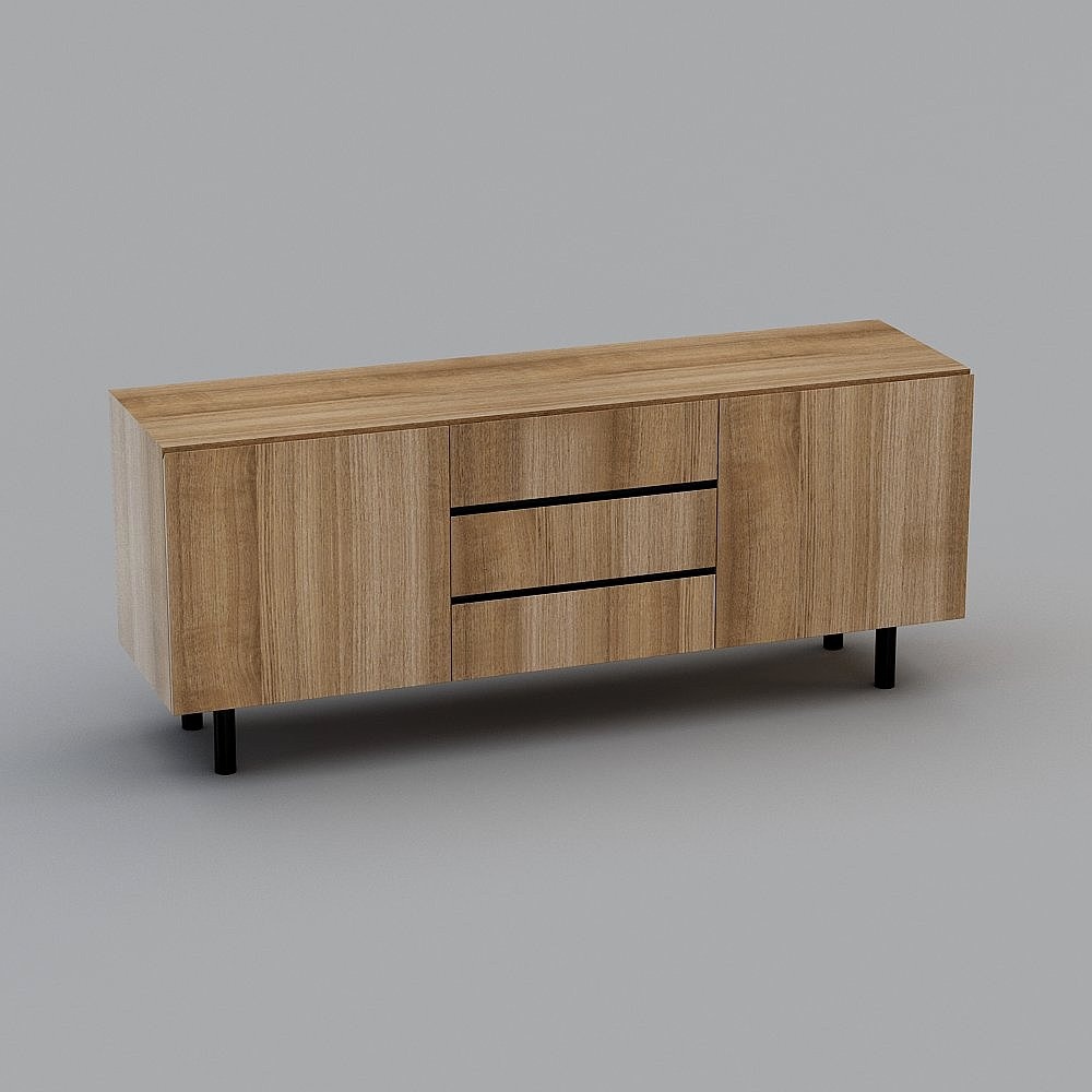 New World Front Room Short Cabinet