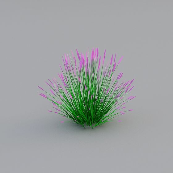 Dreamy Grass Patch 3D model for Creative Projects