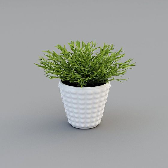 Cozy Greenery 3D model