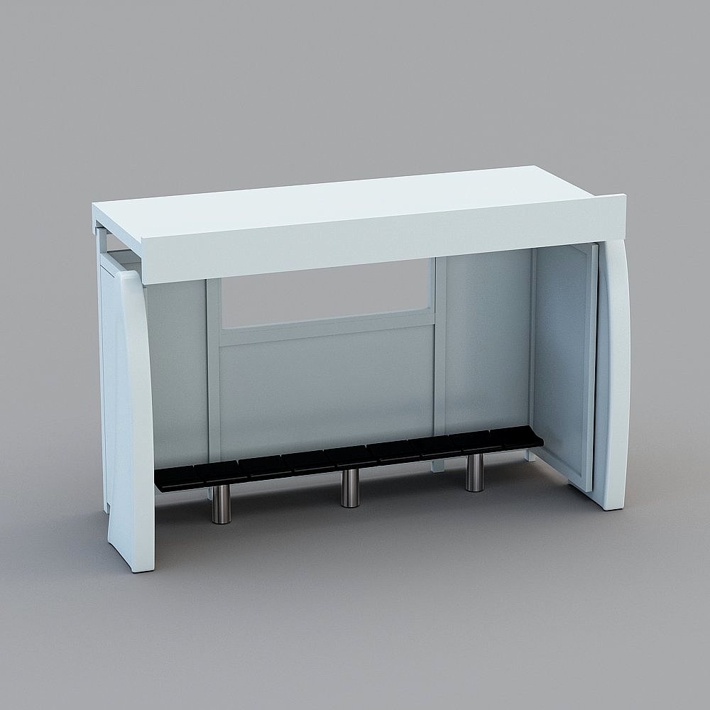 Urban Corner Cabinet 3D model