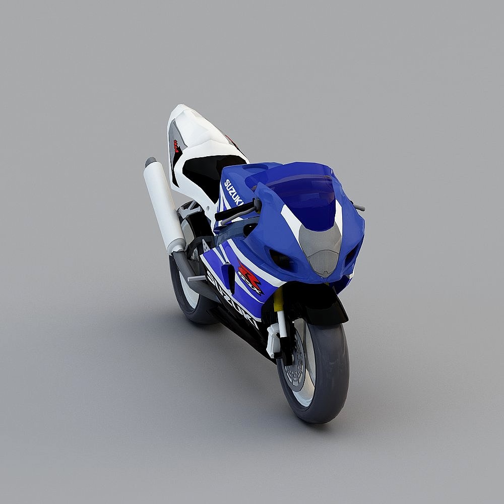 Suzuki Sportbike 3D Model