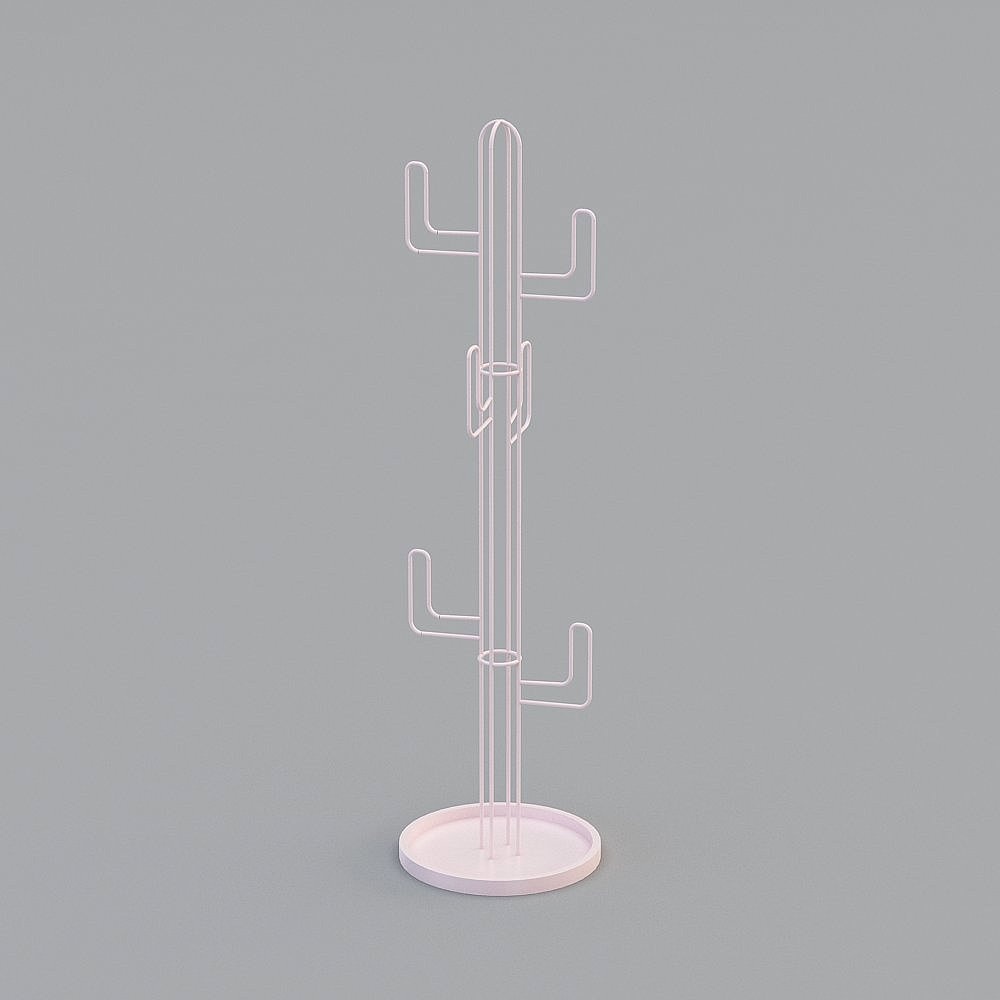 Casa Adele - Appendino Cactus in Ferro Rosa