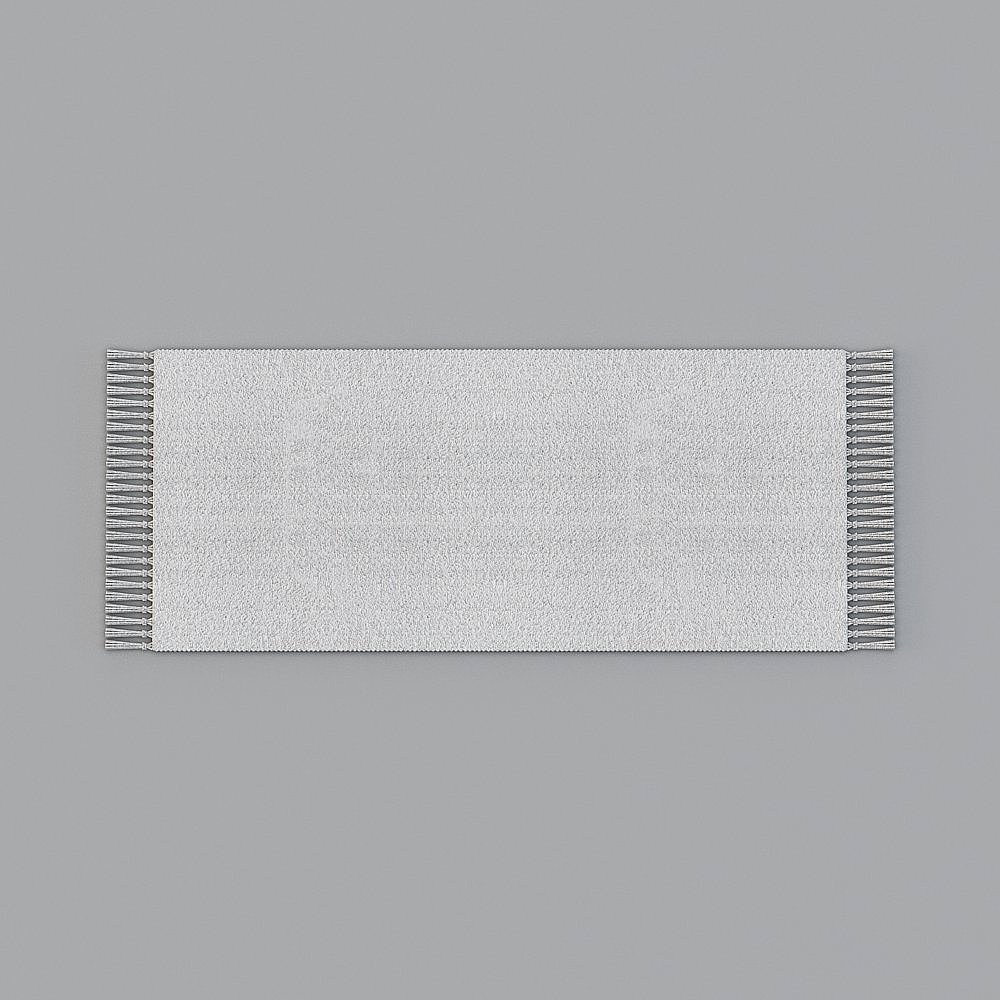 Flower rock hand-woven floor pad