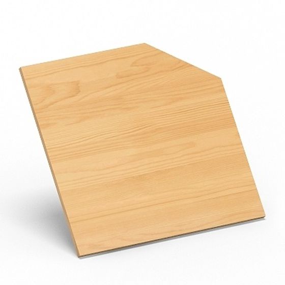 Natural Wood Grain Desktop 3D model for Creative Projects