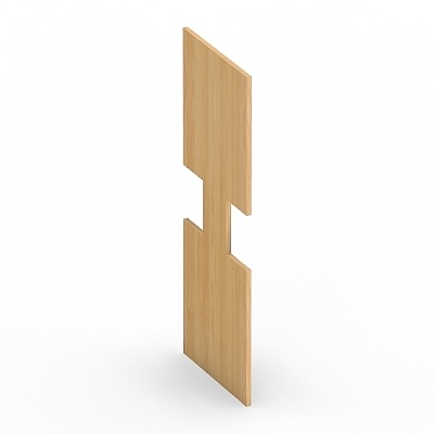 Bamboo Puzzle Partition 3D model