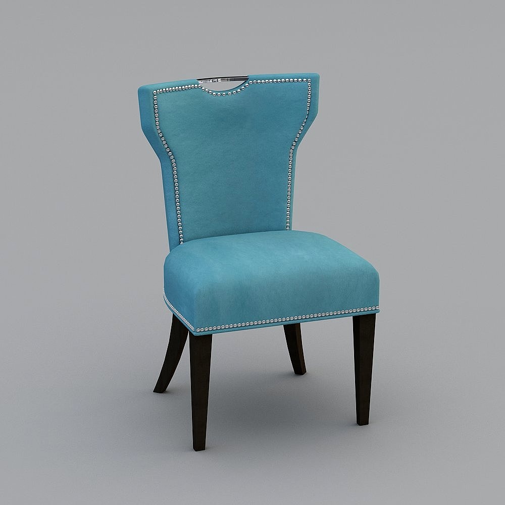 Stylish Vintage-Modern Chair 3D model
