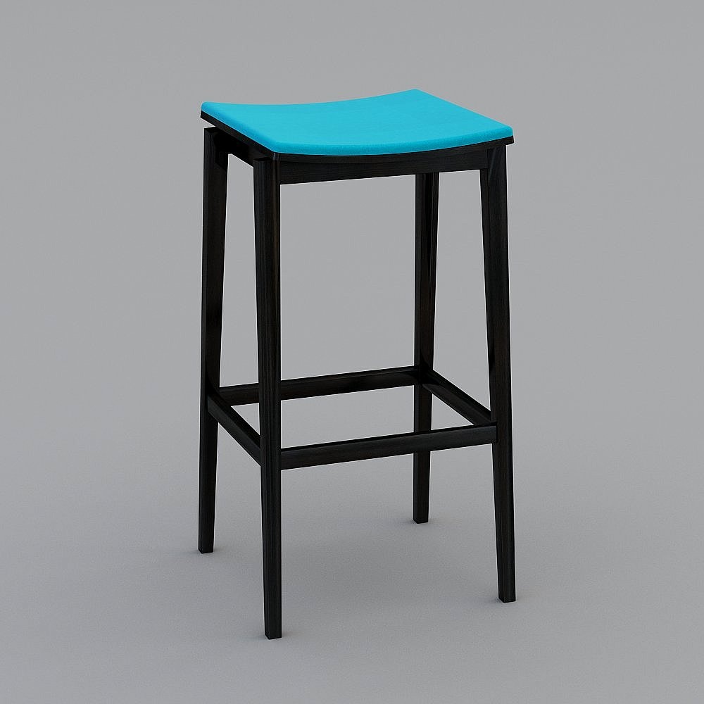 Sgabello Bar Blu Moderno TON