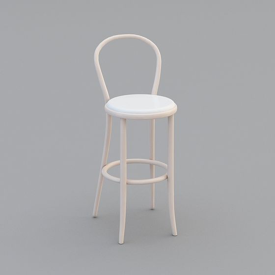 Chaises de bar blanc américain TON