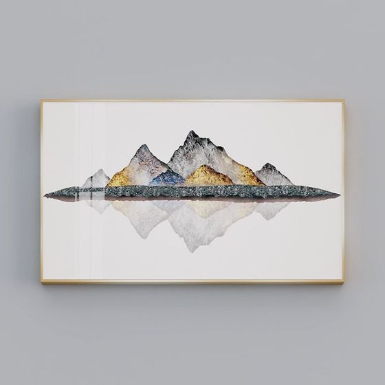 Lc181-I- การวาดภาพตกแต่ง Alliance-ภาพกระจก-อลูมิเนียม A