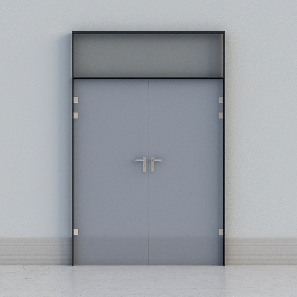 3m high partition door (double door)