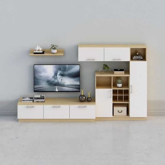 Personalizzazione completa della casa - Disco di riso bianco moderno minimalista