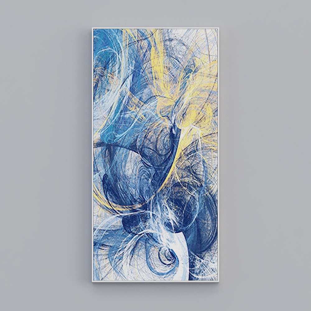 Mouton residence - modern minimalist decorative painting-SQ vest