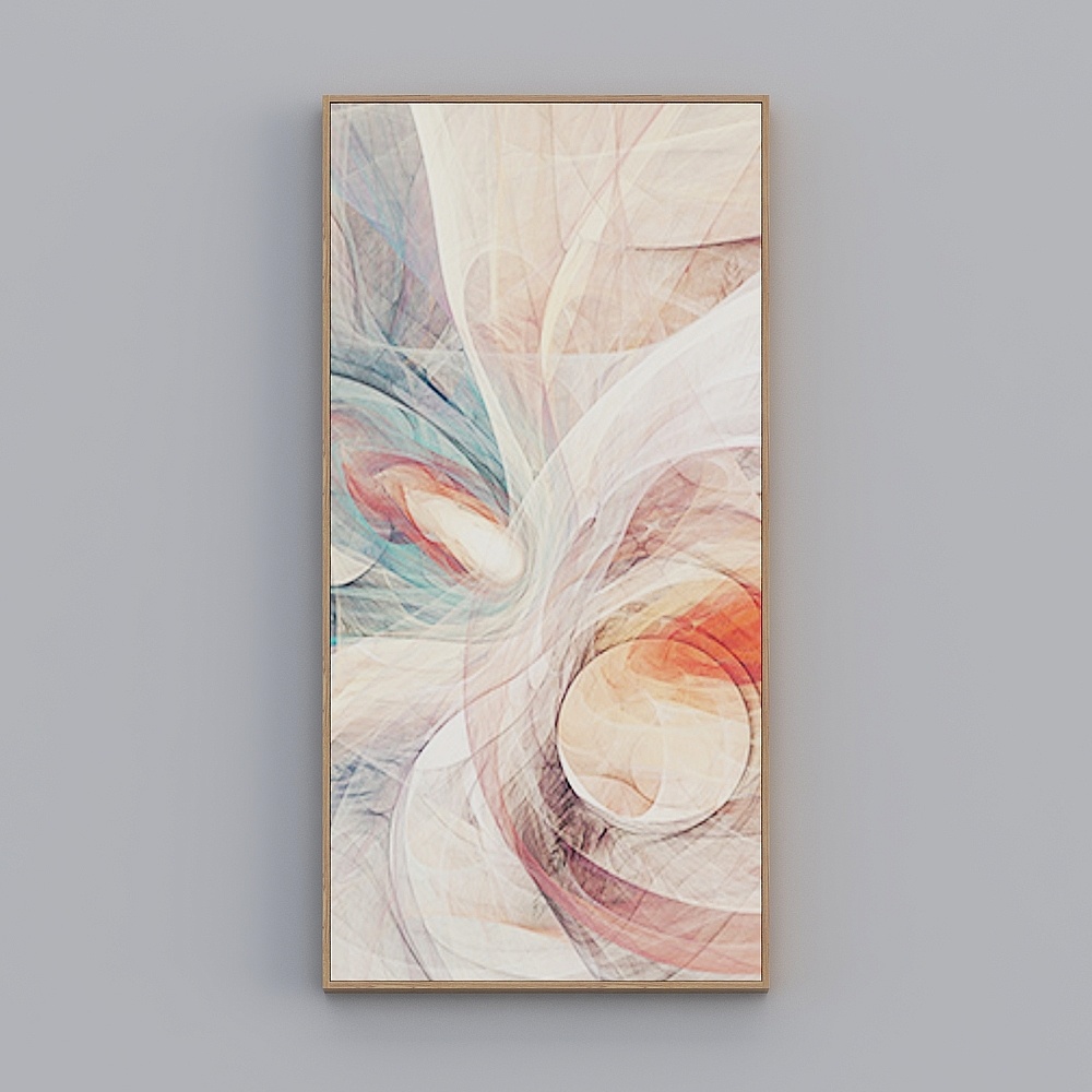 Mouton residence - modern minimalist decorative painting-SQ vest