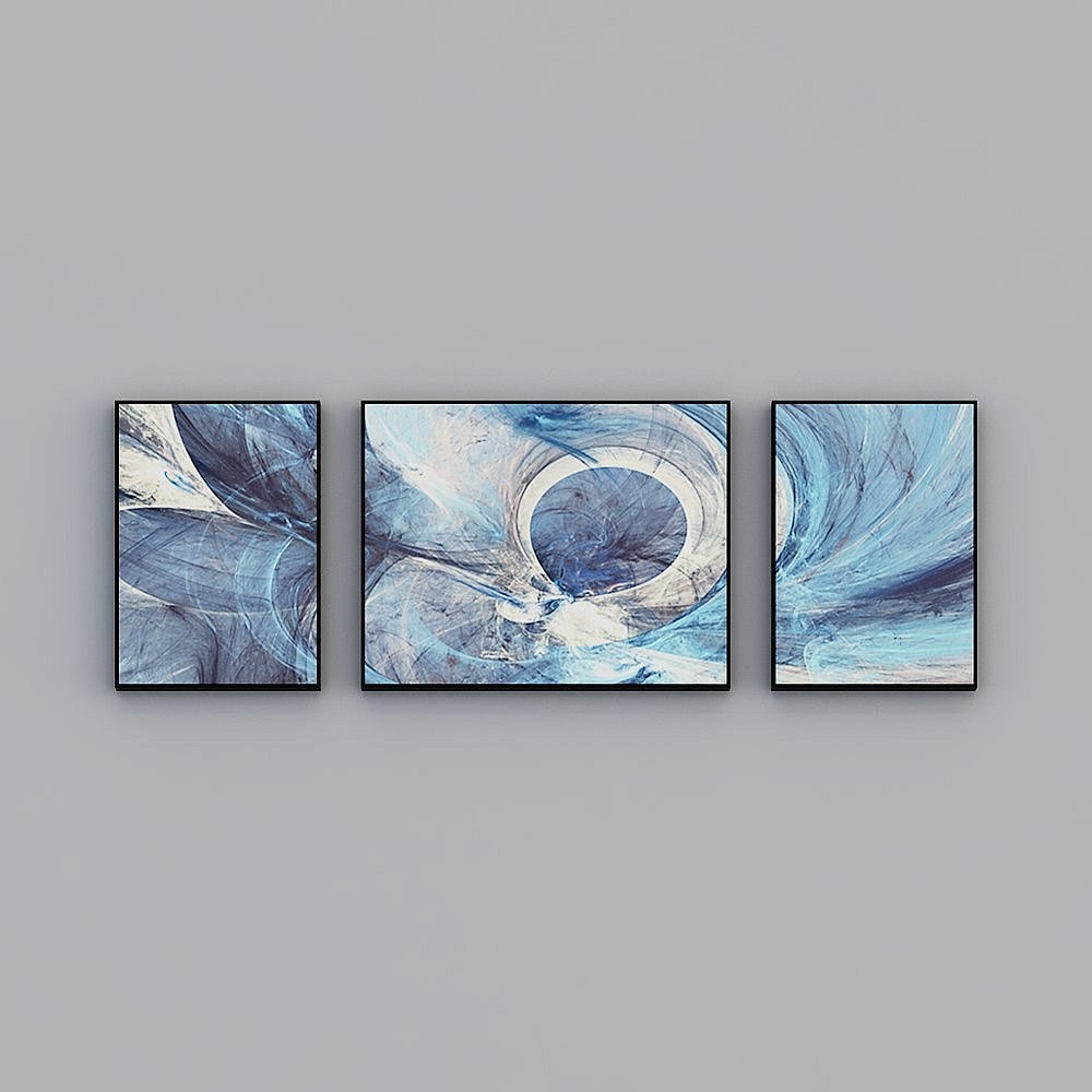 Mouton residence - modern minimalist decorative painting-SQ psyc