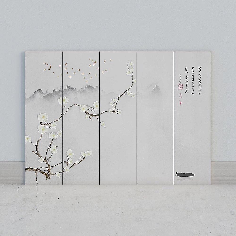 Chinese wall painting