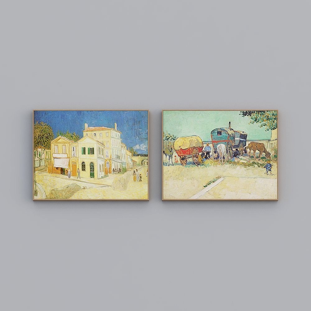 Mouton UN - Europäisch-Amerikanisch-Van Gogh Banner