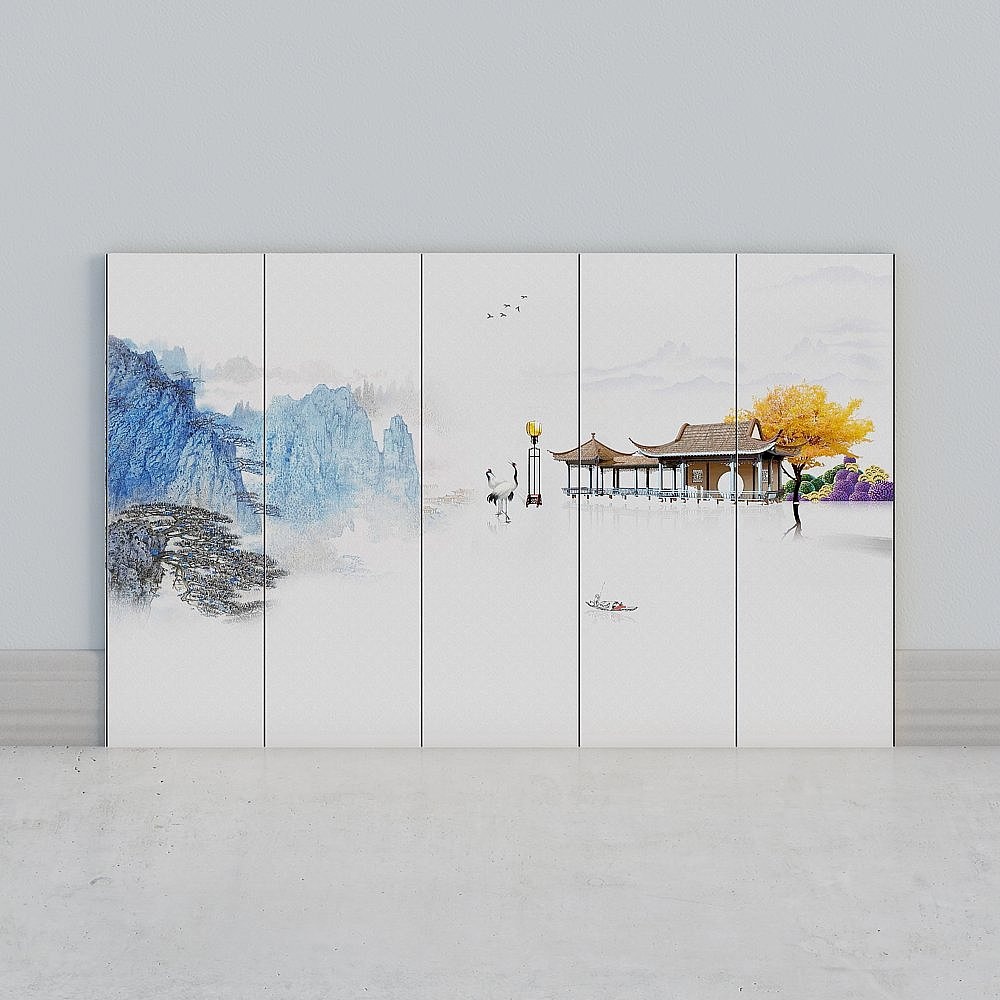 Eternal Harmony Nature Landscape 3D model