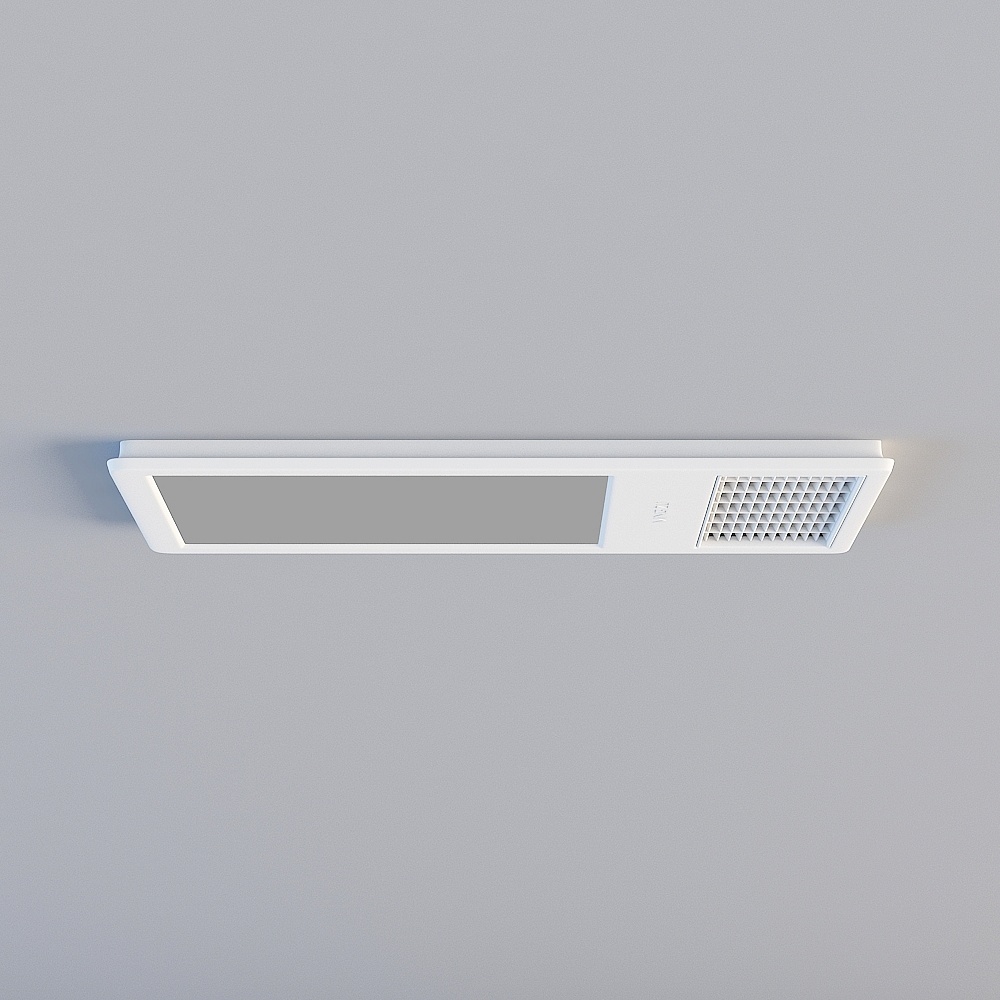 Bathroom Heater and Ventilator 3D Model