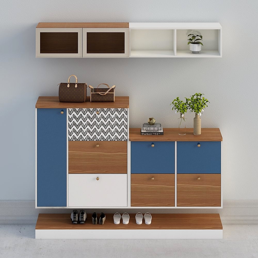 Collier géométrique européen de luxe moderne éblouissant