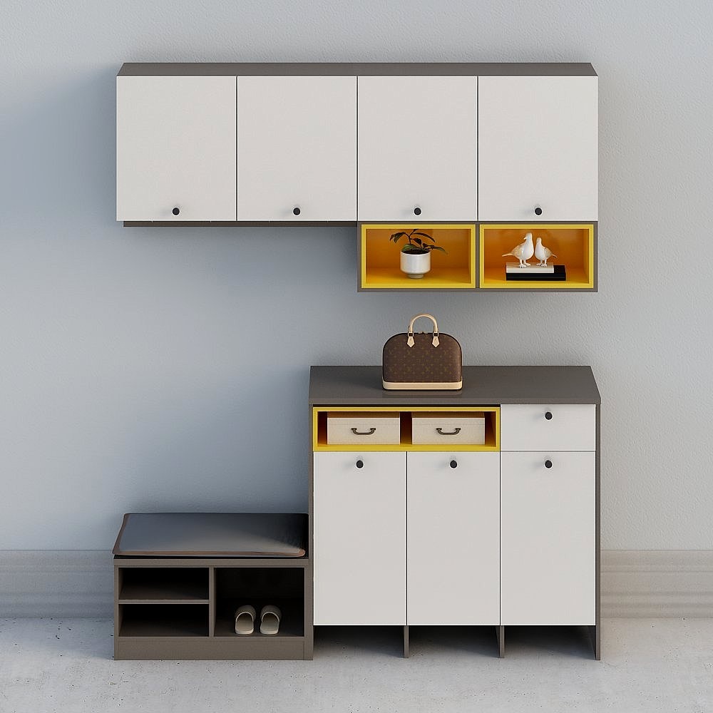 Cỏ anh đào màu vàng Bắc Âu hiện đại sang trọng