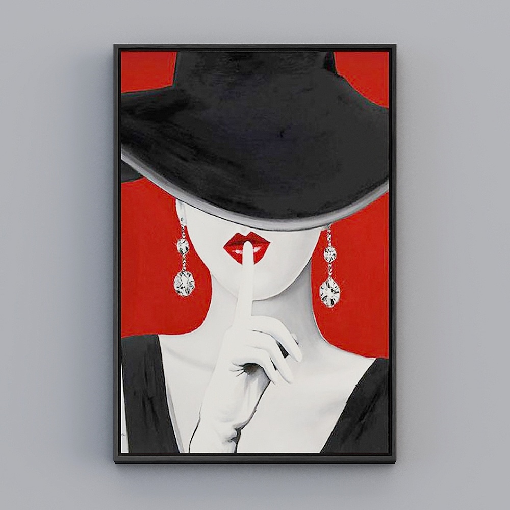 Bh033-A- Decoration Consortium-bandage painting-simple PS Box