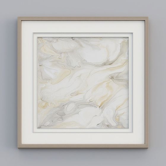 Abstract Marble Artwork 3D model