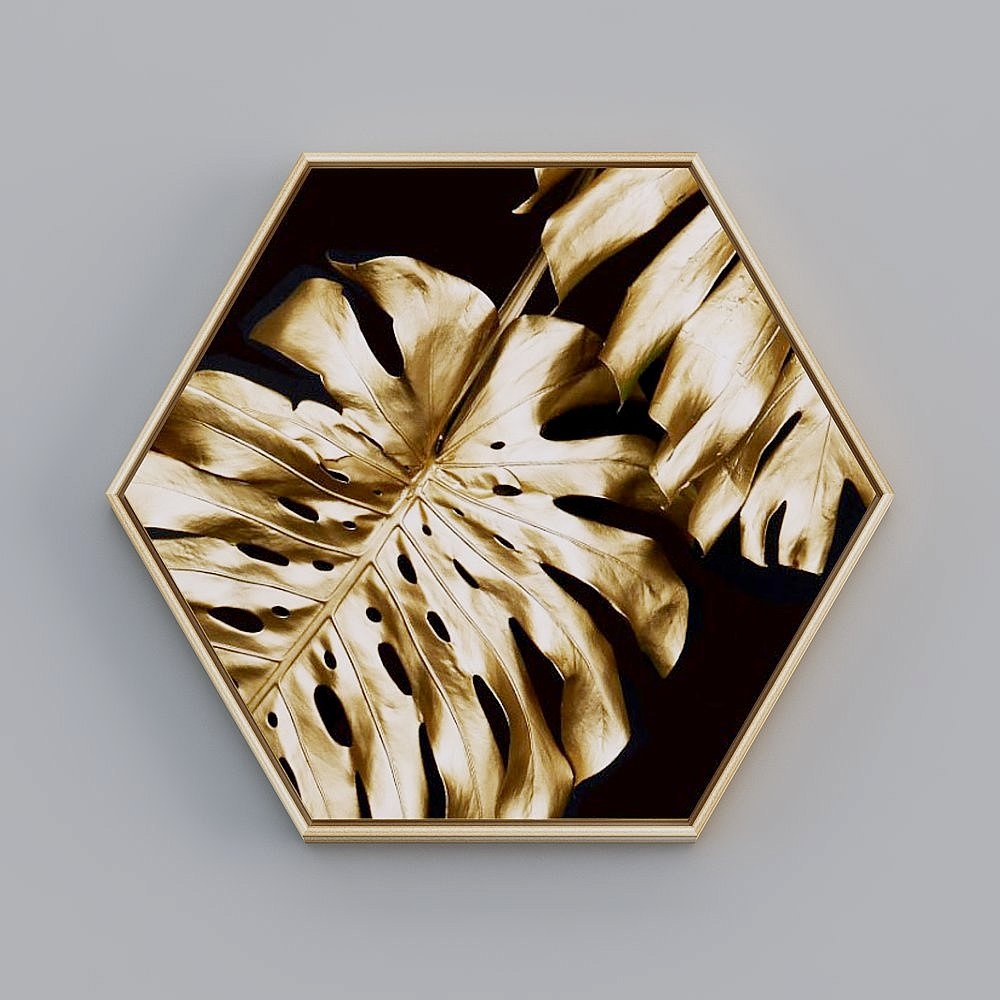 Alianza Decorativa - Lujo Ligero Moderno Sentido Avanzado - Hexágono