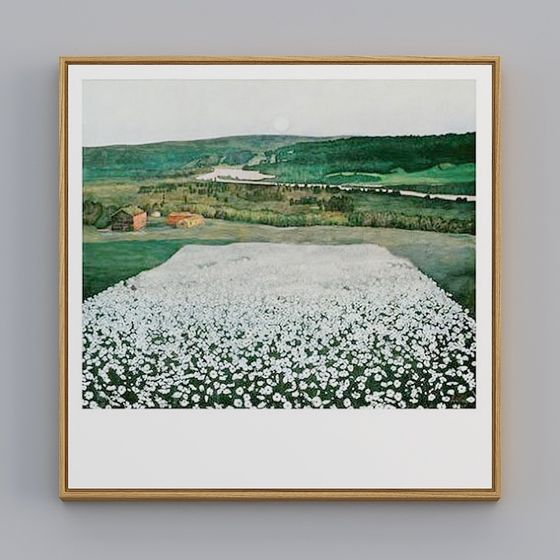 Rustic Landscape 3D Model