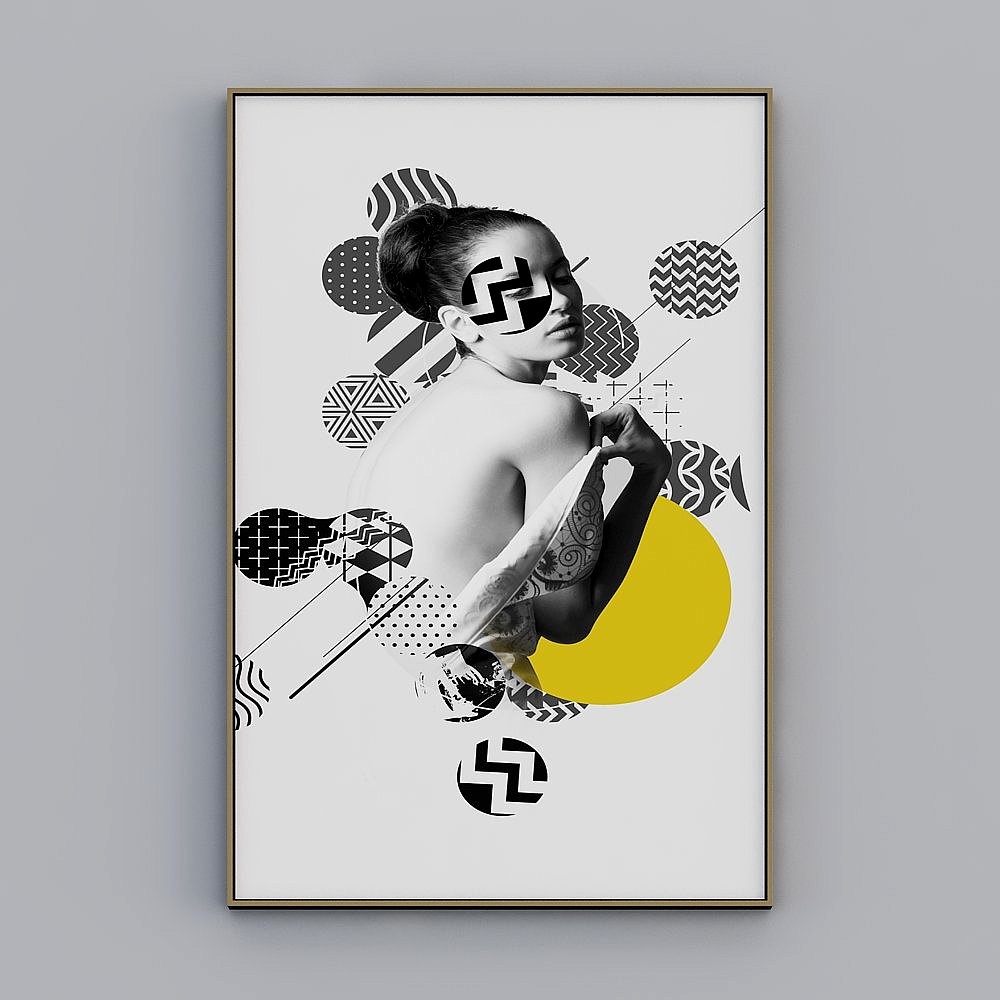 客廳裝飾畫北歐油畫沙發背景裝飾畫臥室掛牆畫期待