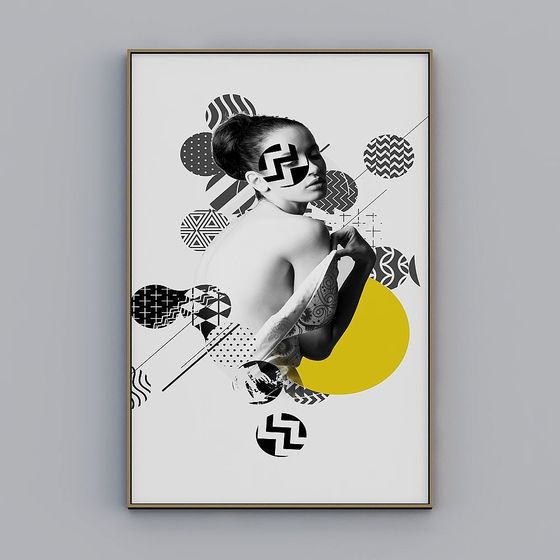 客廳裝飾畫北歐油畫沙發背景裝飾畫臥室掛牆畫期待