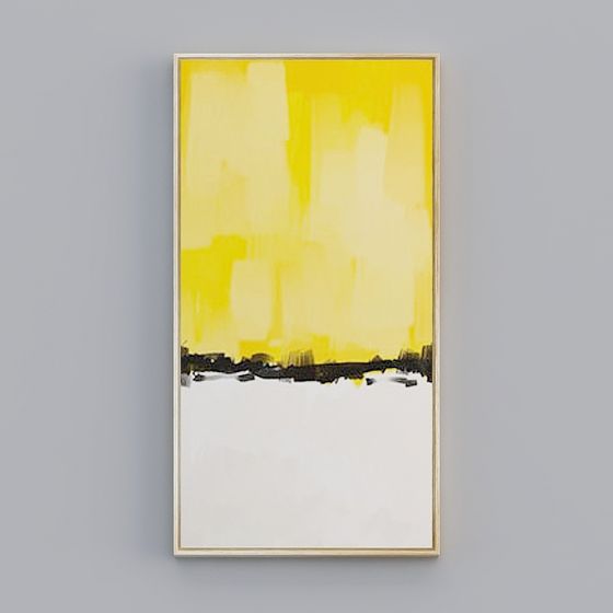 Abstract Frame 3D Model for Artistic Spaces