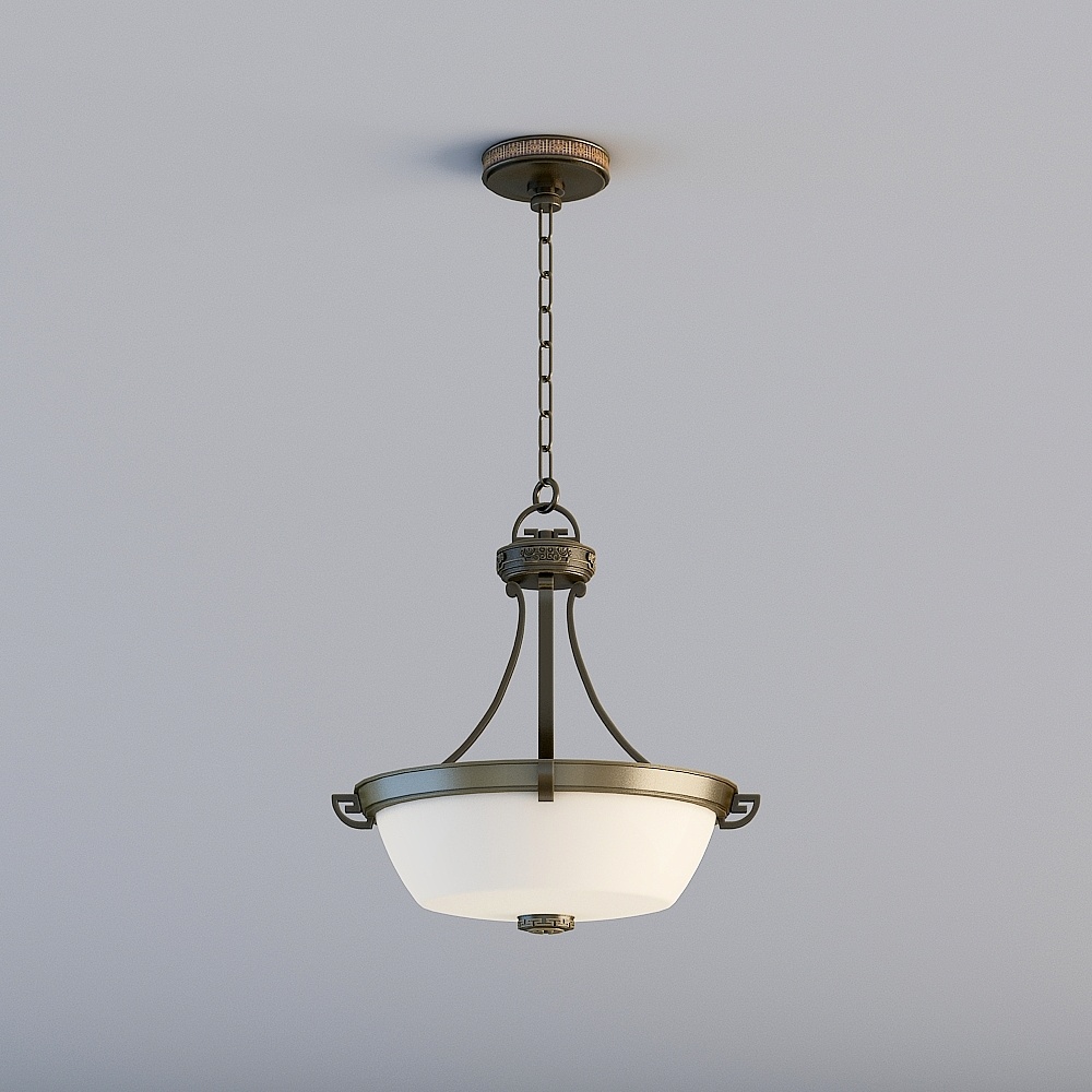 Vintage Chandelier 3D model for Modern Interiors