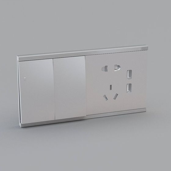 Urban Socket 3D Model - High Detail Design