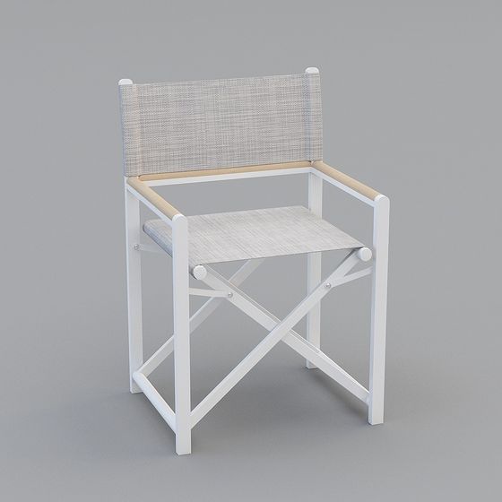 Sedia da Regista in Alluminio