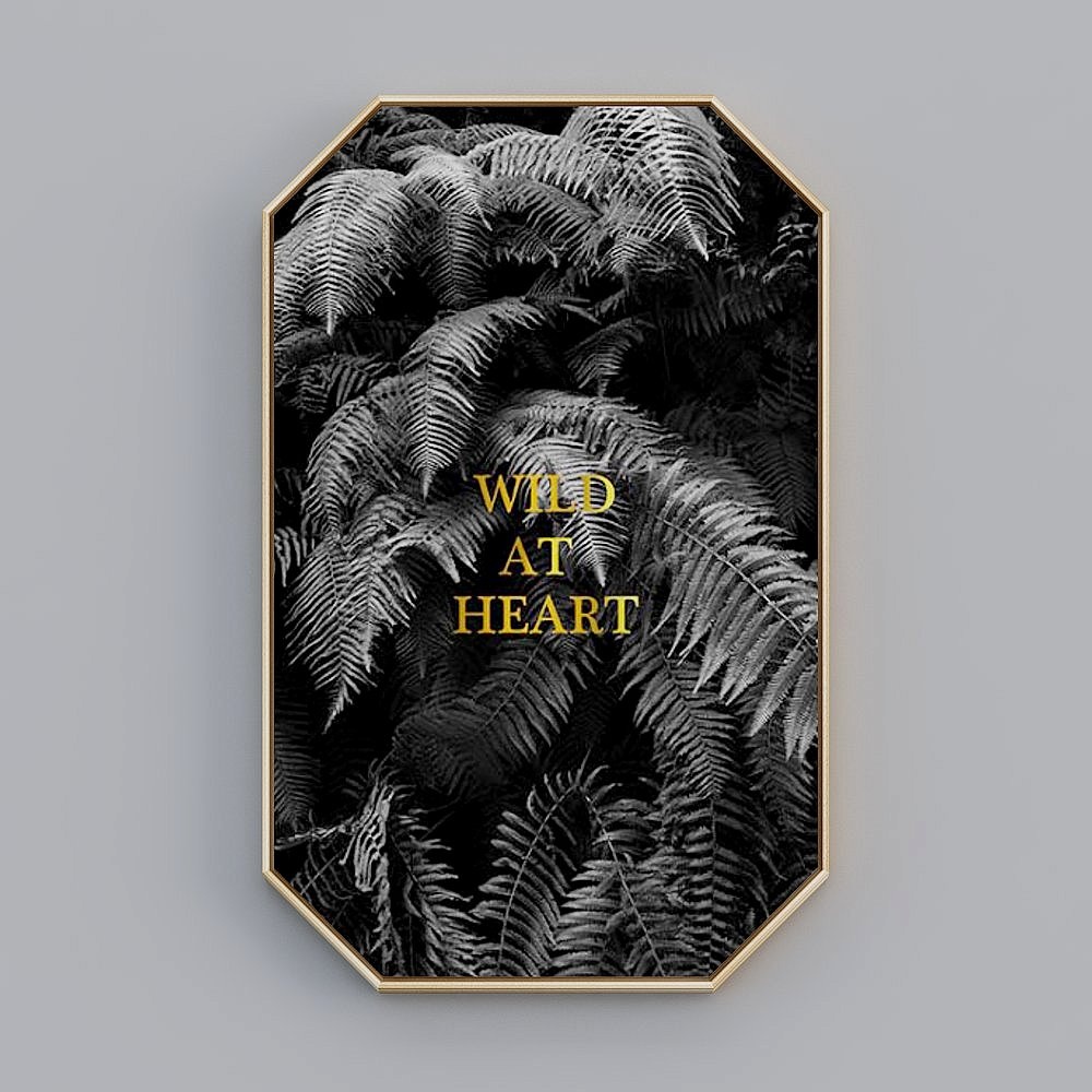 LC024-E Decorative Consortium Simple PS Frame Painting