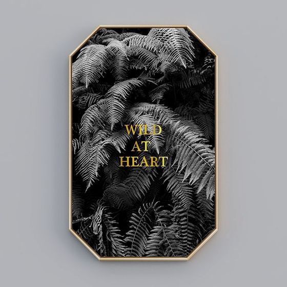 Fern Forest Poster 3D model