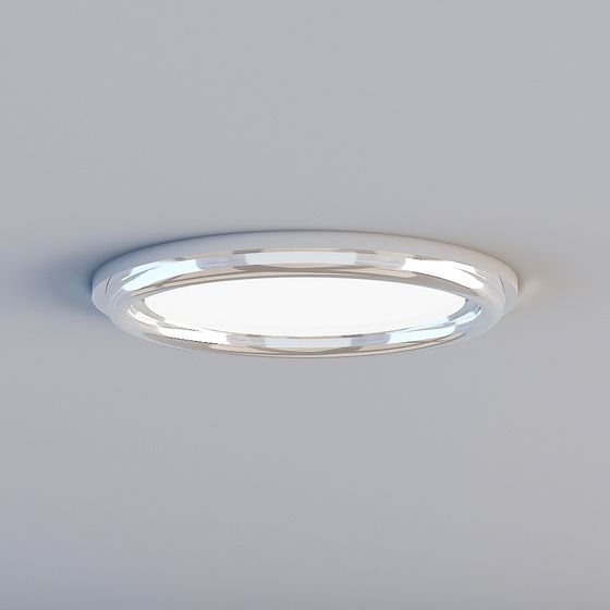 Modern Industrial Spotlights 3D Model