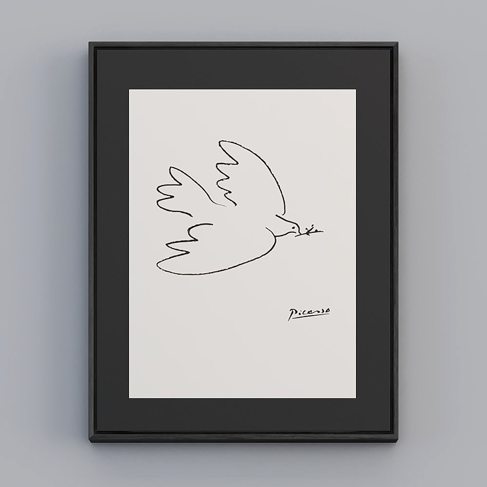 飾畫聯盟-現代文藝-單幅-裝飾畫-PX142