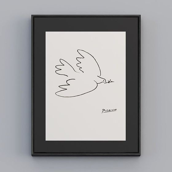 飾畫聯盟-現代文藝-單幅-裝飾畫-PX142