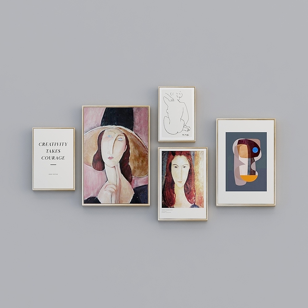 Px151-abcde Sheeting Decoration Consortium Bandage Painting Simple