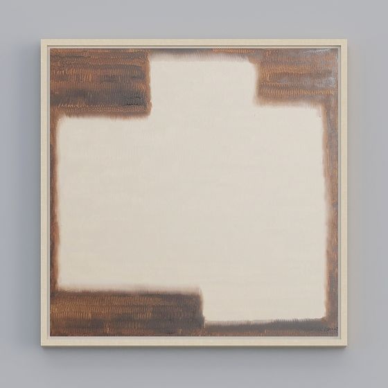 Artistic Abstract Frame 3D Model for Creative Projects