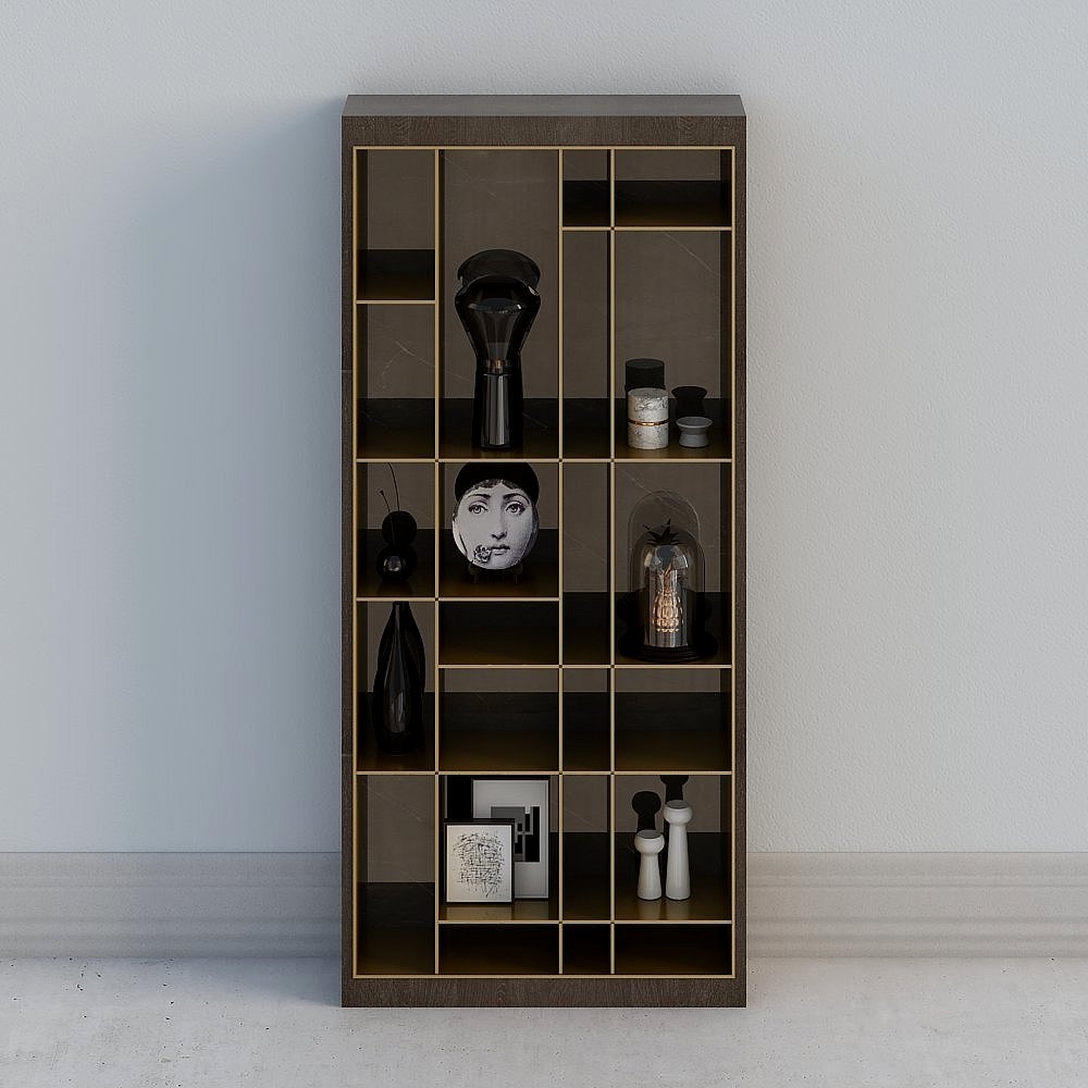 Italian style shelf bookshelf combination