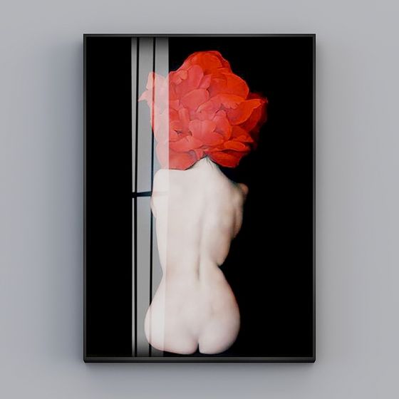 Vibrant Low-Poly 3D Model with Artistic Flair