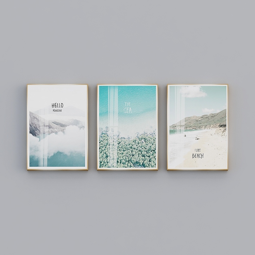 Lc108-moi Sleeve - Decorative Consortium - Mirror Painting - Aluminum Assembly