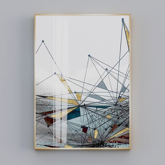 Lc013-c- pintura decorativa Alliance-Pintura de espejo-Aluminio A