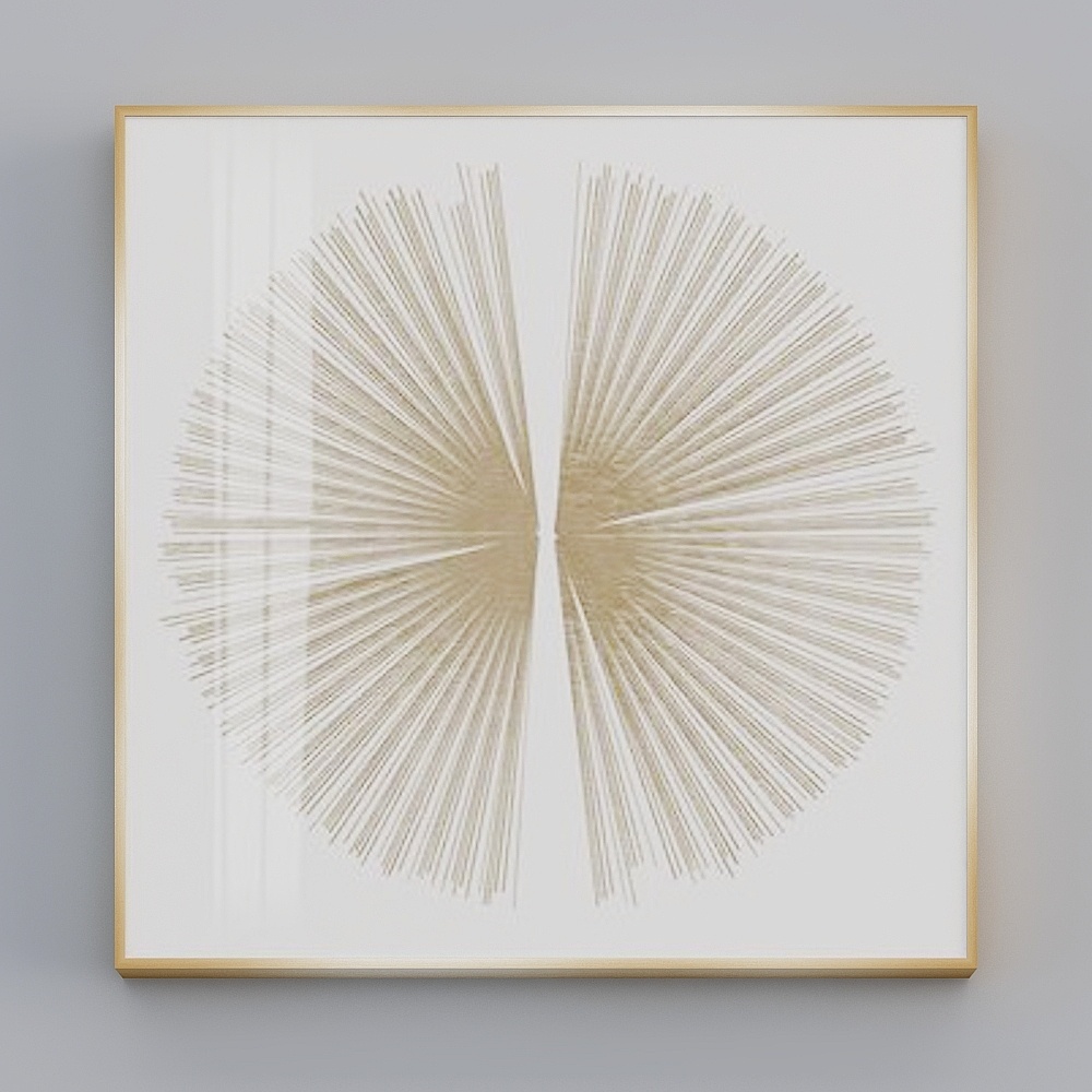 Lc063-e- decorative painting Alliance-Mirror painting-Aluminum A