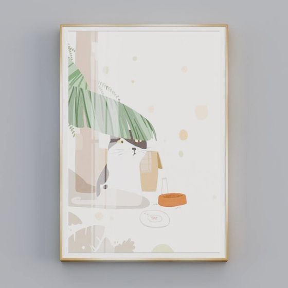 Summer Siesta 3D model for Creative Projects