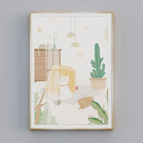 Lc050-c- tranh trang trí Alliance-Tranh tráng gương-Nhôm A