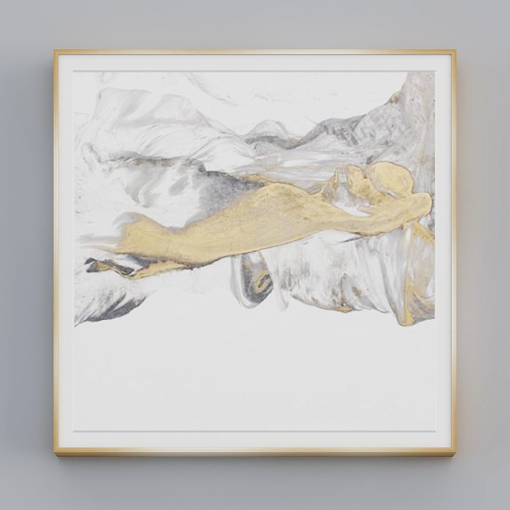 Lc156-e- decorative painting Alliance-Mirror painting-Aluminum A